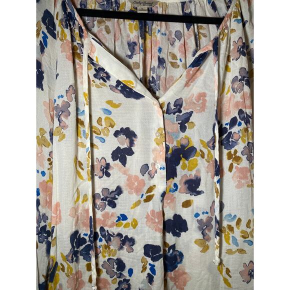 Lucky Brand - Floral Blouse - Size Small - Picture 4 of 12